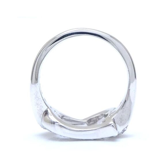 Pre Loved Piaget  Possession Open Heart Diamond Ring 18k White Gold - Picture 4 of 8